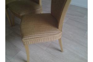 Rieten kamerstoelen