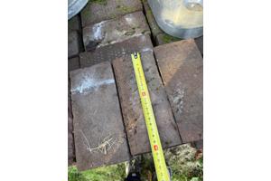 Rode bakstenen 20x5x9,5