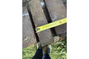 Rode bakstenen 20x5x9,5