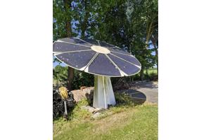 Zonnepanelen bloem