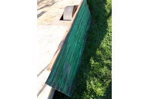 Te koop een oude schaftkeet reeds gedeeltelijk opgeknapt