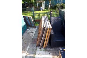 Te koop een oude schaftkeet reeds gedeeltelijk opgeknapt