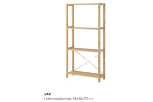 Ikea Ivar stellingkasten (vintage)