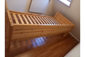 Lifetime bed 90x200cm inclusief halve en hele hoogslaper