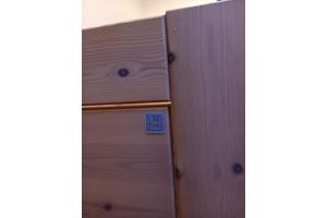 Lifetime bed 90x200cm inclusief halve en hele hoogslaper