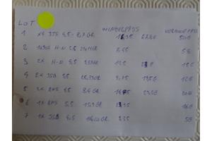 Lot pellets in .177 en .22