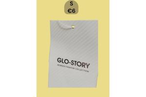 Glo-story t-shirt zwart banana strike S