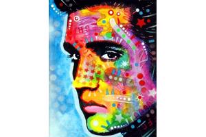 nr 2029 Diamond Painting Elvis 50x40cm (rond)