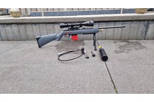 Crosman 1077 freestyle co2 en perslucht