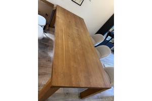 Eikenhouten eettafel 240x100cm