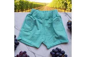 2x Little love meisjes korte broek 12-18 mnd / 80/86