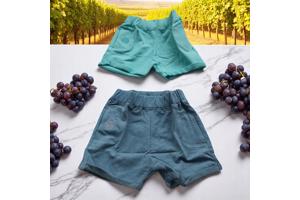 2x Little love meisjes korte broek 12-18 mnd / 80/86