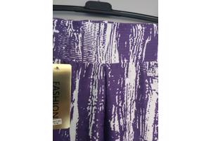 Fashion 2 delig huispak violet paars wit S/M