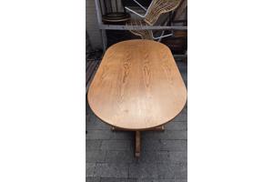 Ovale tafel hout
