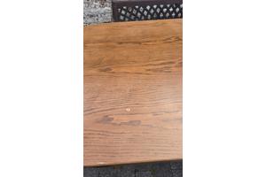 Ovale tafel hout