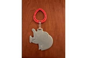 Buggy hanger olifant met toeter babyspeelgoed peuter