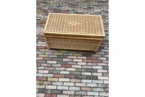 Rieten mand voor opberg/ wasmand/ speelgoed