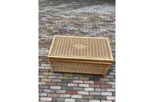 Rieten mand voor opberg/ wasmand/ speelgoed