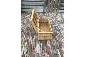 Rieten mand voor opberg/ wasmand/ speelgoed