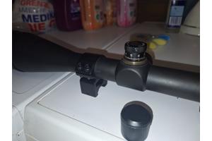 N 2 optics scope 8-32 x 50 AO en verlicht mildots kruis.