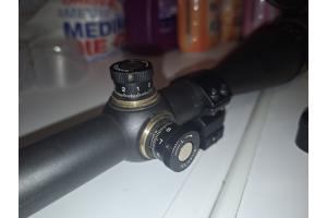 N 2 optics scope 8-32 x 50 AO en verlicht mildots kruis.