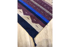 Handgeweven deken/vloerkleed van de Navajo-indianen