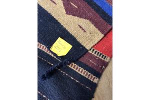 Handgeweven deken/vloerkleed van de Navajo-indianen