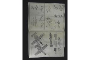 Esci Fairchild A-10 Thunderbolt II 1/48 model 1977 Nieuw