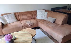 Bank licht bruin nubuck