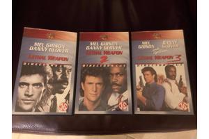 VHS Lethal weapon deel 1 deel 2 deel 3 + Payback