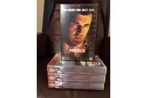 VHS Lethal weapon deel 1 deel 2 deel 3 + Payback
