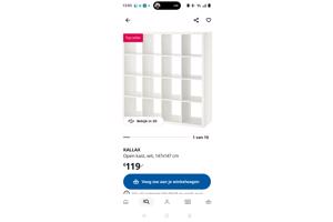 Kallax vakken kast ikea