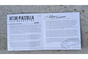 De beroemde CD van Astor Piazzolla Adios Nonino &#x1F4C0;