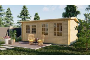 Blokhut - Tuinhuis Sophie | 40 mm | onbehandeld