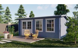 Blokhut - Tuinhuis Sophie | 40 mm | onbehandeld