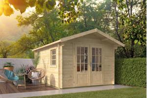 Blokhut - Tuinhuis Peggie | 40 mm | onbehandeld