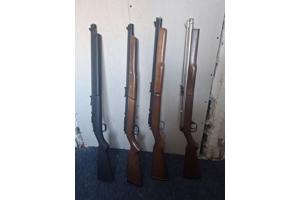 Benjamin sheridan C series pompbuksen 5.0 en 5.5mm 4 stuks