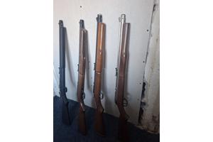 Benjamin sheridan C series pompbuksen 5.0 en 5.5mm 4 stuks