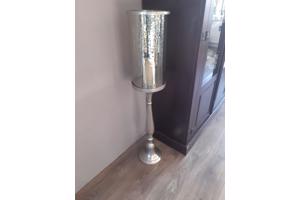 Lantaarn zilver kleurig