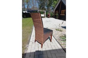 Cabana Loom eetkamer stoelen - 6 stuks