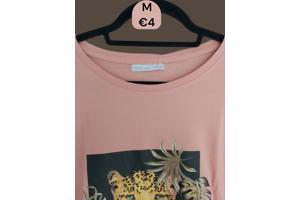 Glo-story t-shirt roze tijger M