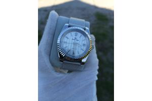 Tandorio met andere wijzerplaat en NH35 (Seiko) uurwerk 100m