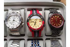 Tandorio met andere wijzerplaat en NH35 (Seiko) uurwerk 100m