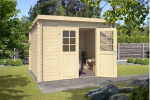 Blokhut Nadia 275x230 Onbehandeld vuren