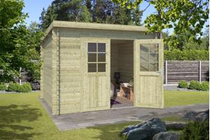 Blokhut Nadia 275x230 Onbehandeld vuren