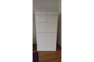 Modern wit 3-delig TV meubel