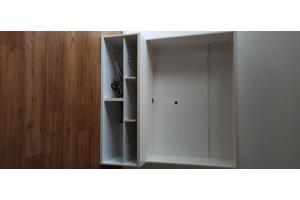 Modern wit 3-delig TV meubel