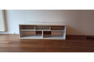 Modern wit 3-delig TV meubel