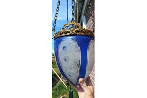 Kerklamp te koop (Met barsten in glas)