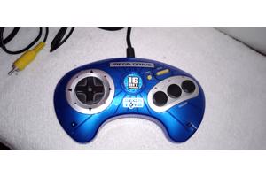 Sega Mega Drive 16 bit blauw